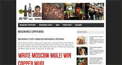 Desktop Screenshot of gomoscowmule.com